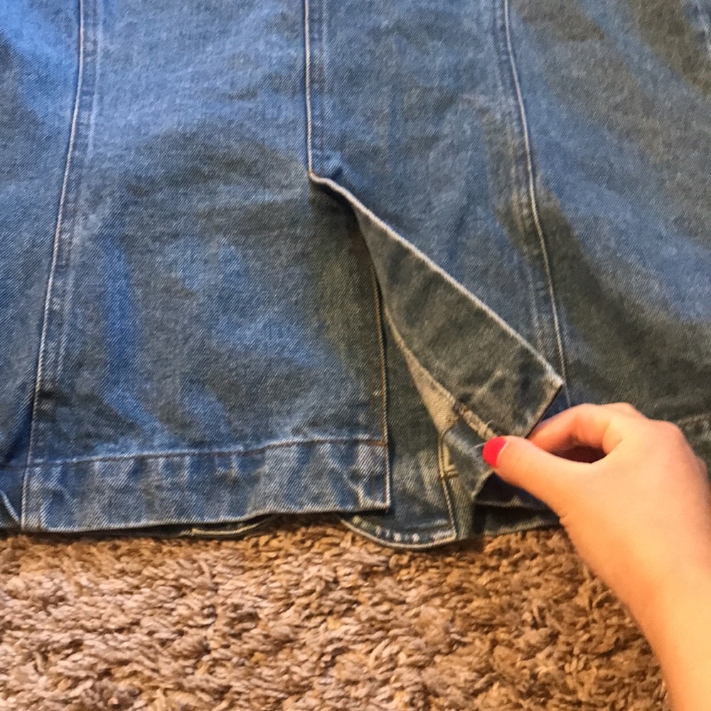 FU DA jean jacket size large - Picture 6 of 6